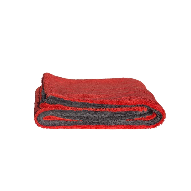 The Last Drying Towel - Red/Grey
