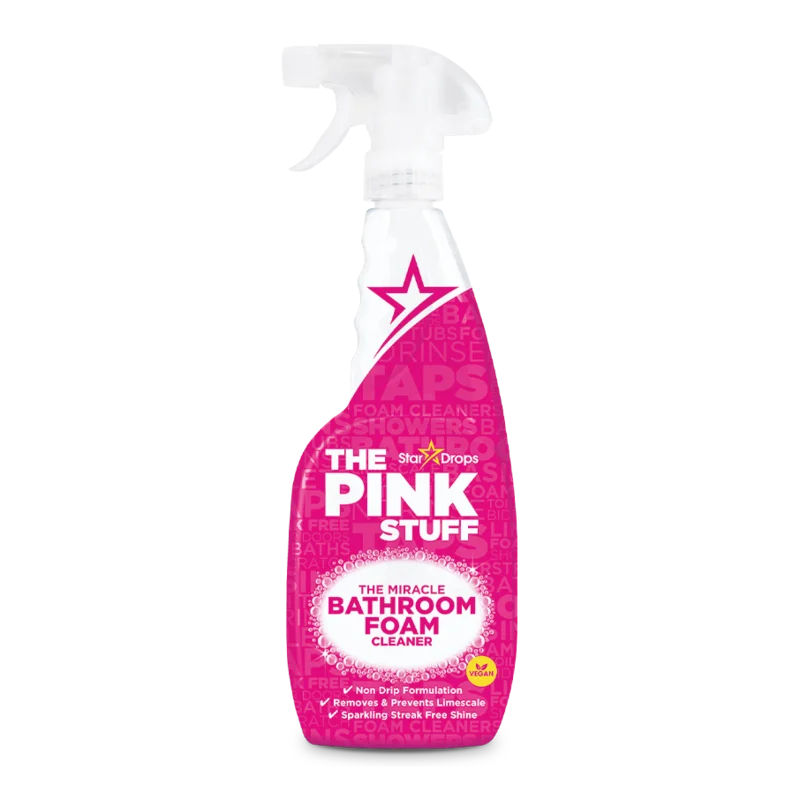 The Pink Stuff The Miracle Bathroom Foam Cleaner
