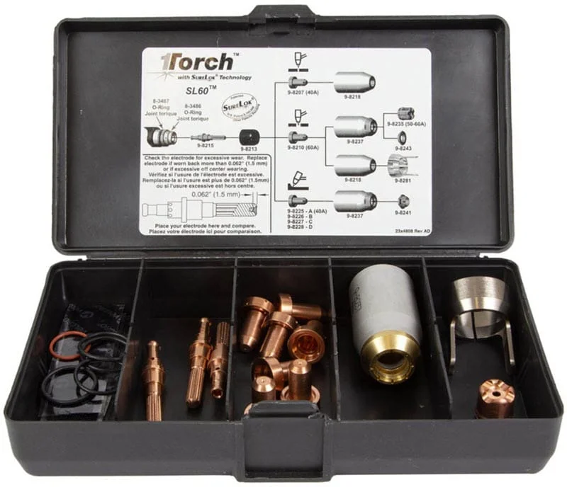 Thermal Dynamics Plasma Spare Parts Kit, Manual 1Torch 80Amp 5-0110