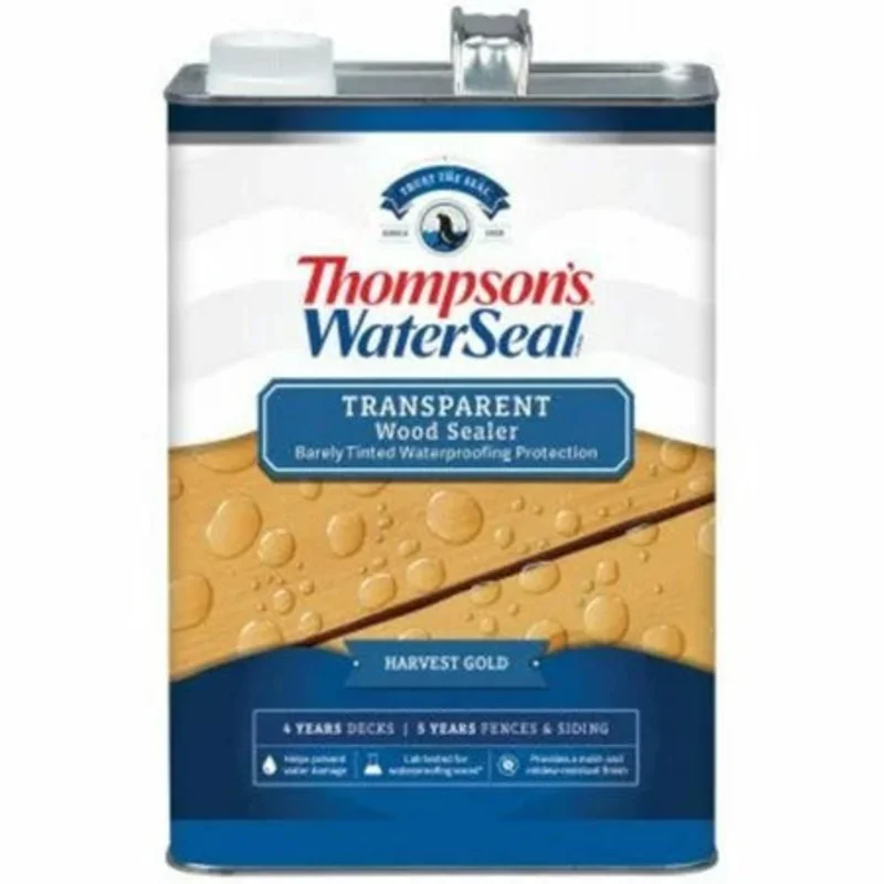 Thompsons WaterSeal Transparent Wood Sealer 1 Gallon Harvest Gold Harvest Gold
