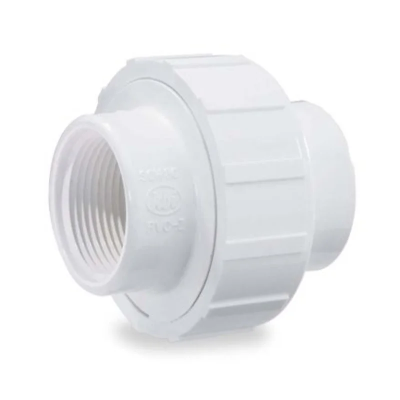 Thrifco Plumbing 8117122 3/4 Inch Threaded x Threaded PVC Union SCH 80