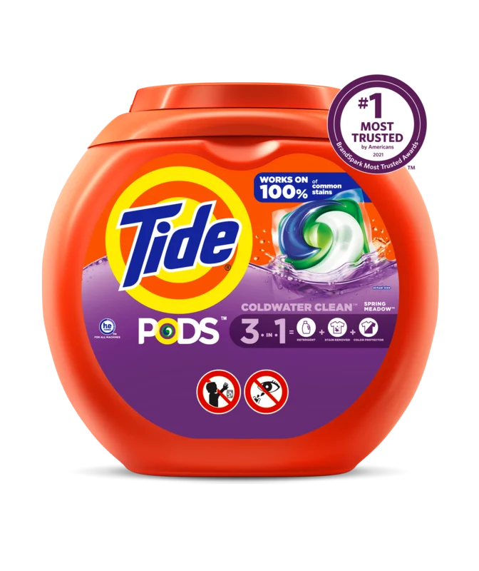 Tide PODS Laundry Detergent Spring Meadow Scent 57 Count