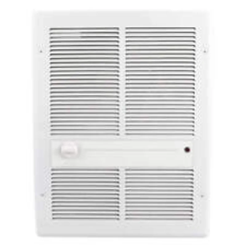 TPI E4315TRPW Markel Fan Forced Electric Wall Heater, White, 5120 BTU, 1500W White