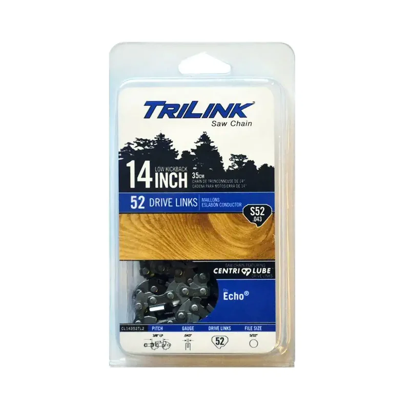 Trilink Saw Chain Semi Chisel Saw Chain 14" - 0.050 in. - 52 Drive Links