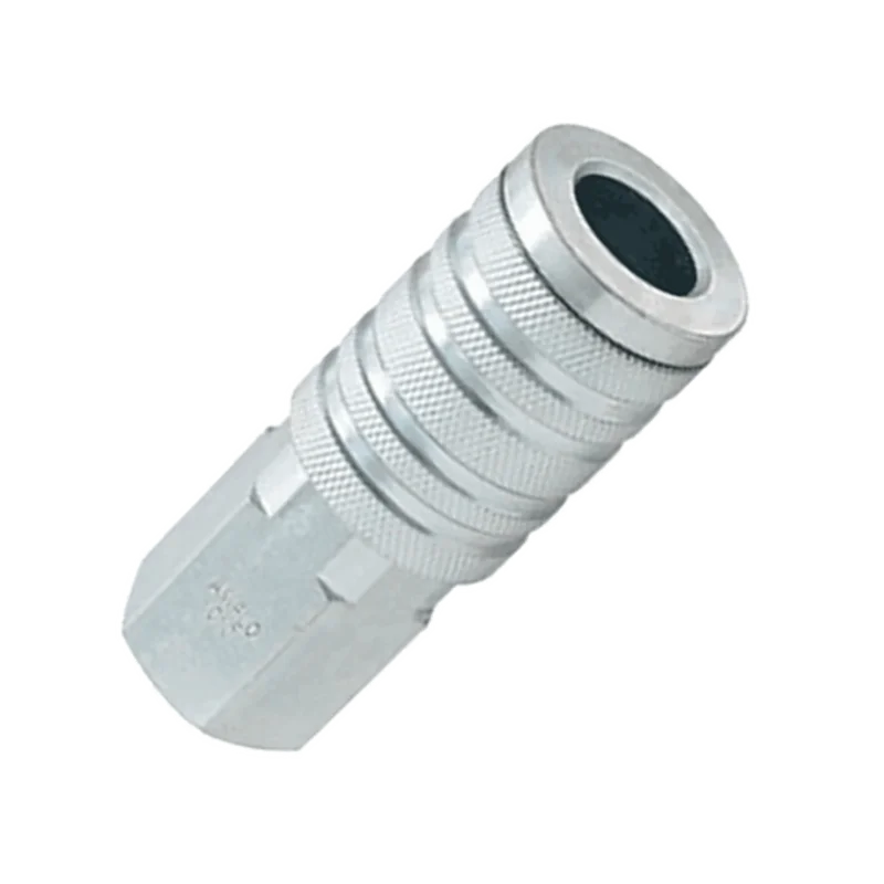 Tru-flate 1/2" I/M/T Design x 1/2" FNPT Steel Coupler