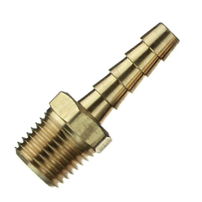 Tru-flate Male 3/8" Hose ID Hose End Fitting