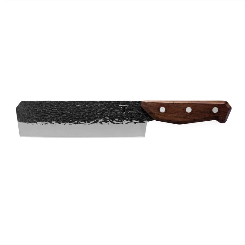 True PrimalForge Nakiri Knife Stainless Steel