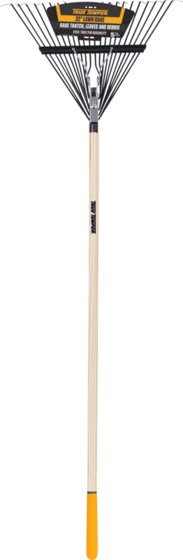 True Temper 22 INCH STEEL LEAF RAKE