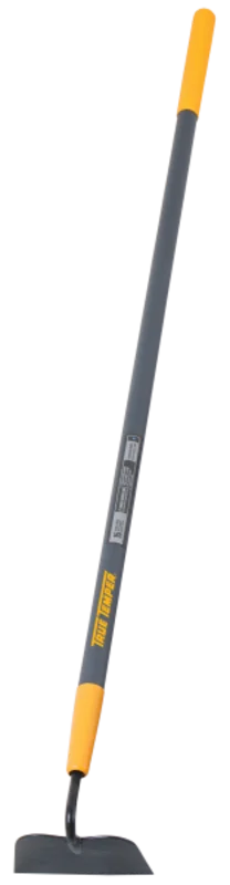 True Temper Forged Garden Hoe With Cushion End Grip On Fiberglass HandleE