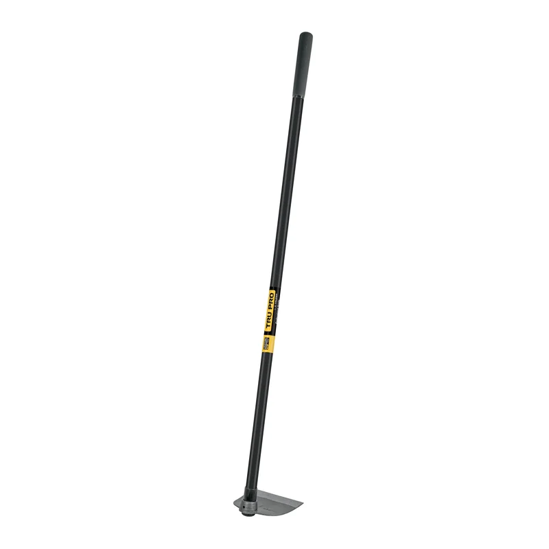Truper TruPro, 7" forged eye hoe, 54" fiberglass handle, 9" grip