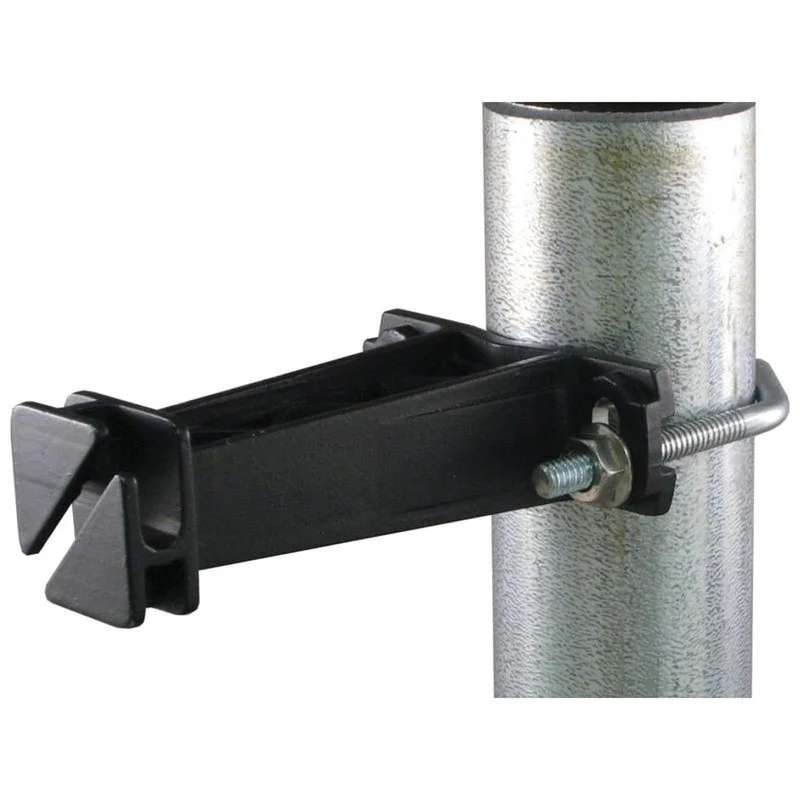 TUBE POST INSULATOR BLACK