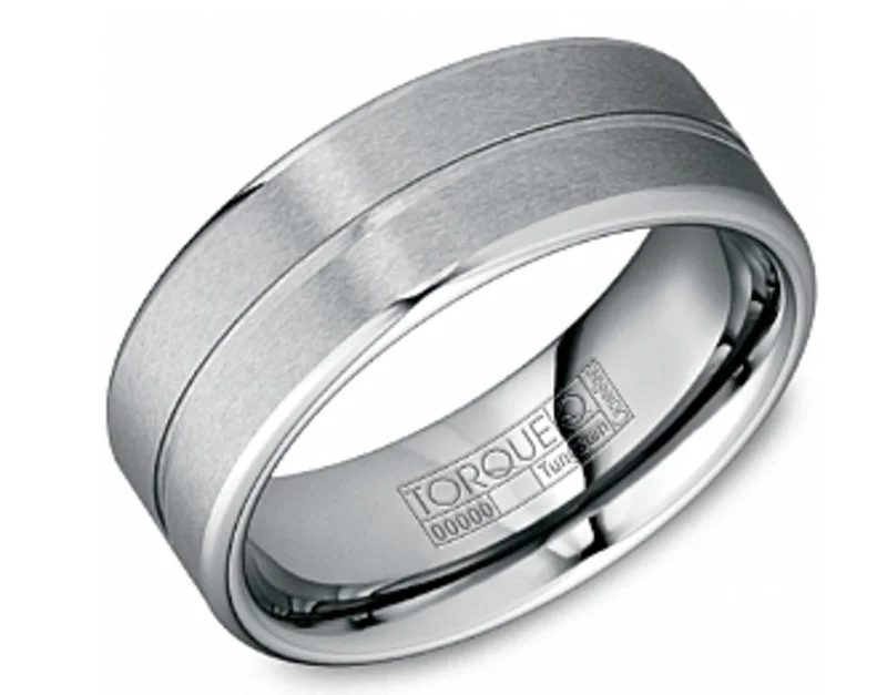 TUNGSTEN CARBIDE GREY 8MM- 2.2MM SANDPAPER TOP