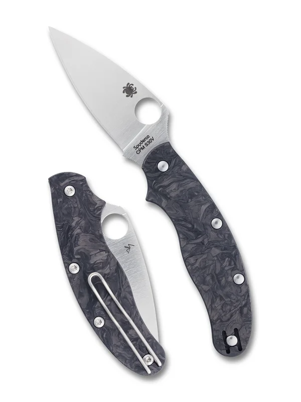UK Penknife fatcarbon Dark Matter Carbon Fiber CPM S30V