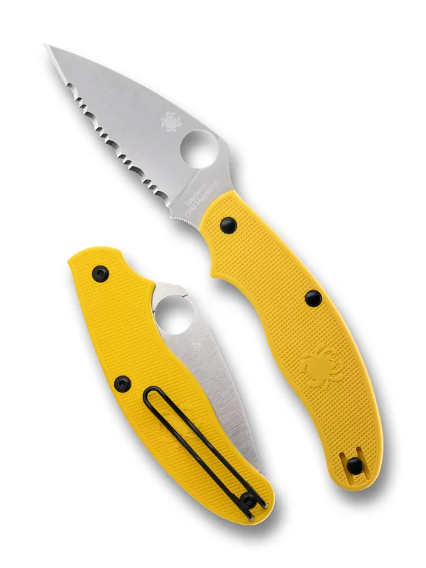 UK Penknife Salt Yellow CPM MagnaCut
