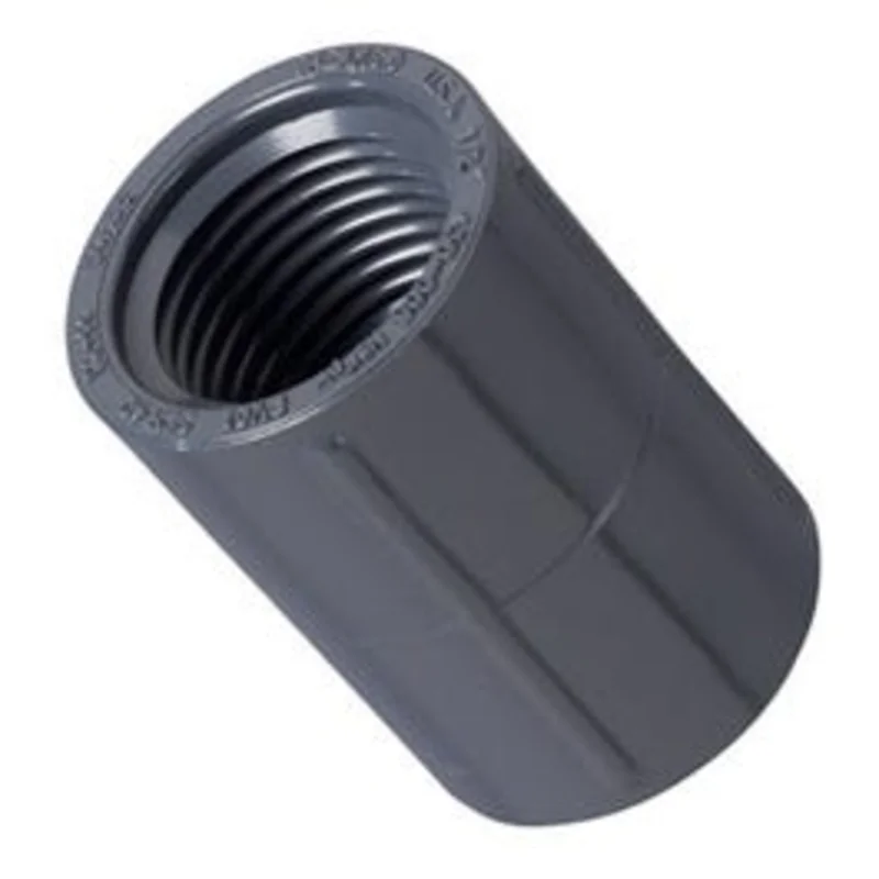 Underground Sprinkler PVC Coupling, Schedule 40, FNPT 1/2-In.