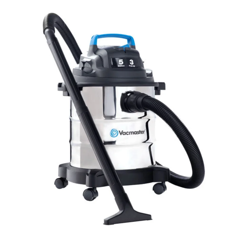 Vacmaster 5-Gallon* 3 Peak HP Stainless Steel Wet/Dry Vacuum VOC507S