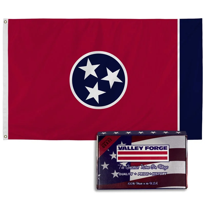 Valley Forge Spectramax 3'x5' Nylon Tennessee Flag
