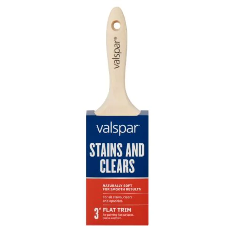 Valspar All Stain Flat 3-in Brush