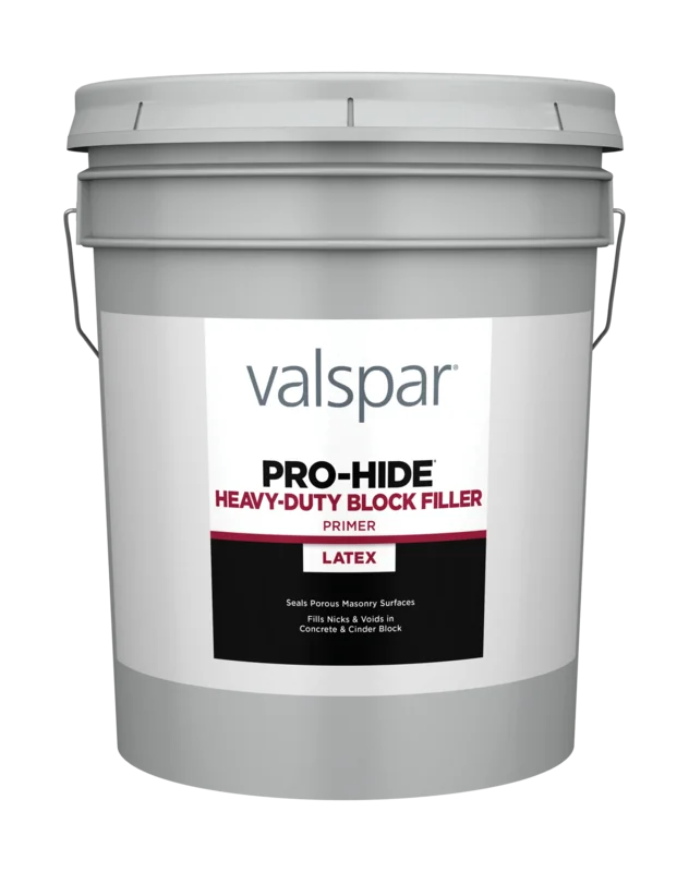 Valspar Pro-Hide Heavy Duty Latex Blockfiller Primer 5 Gallon White White