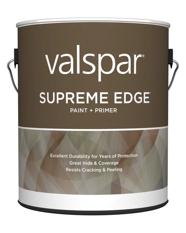 Valspar Supreme Edge Exterior Paint & Primer Flat 1 Gallon Pastel Base Pastel Base