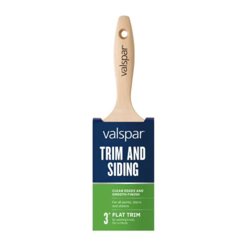Valspar Trim and Siding Flat 3-in Brush