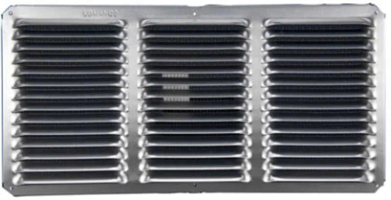 VENT 8X16 BROWN CORNICE