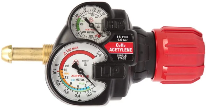 Victor Acetylene Regulator - Edge 2.0 ESS42 Heavy Duty 0781-3602
