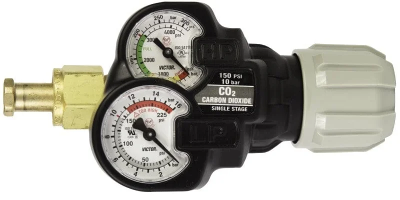 Victor Carbon Dioxide Regulator - Edge 2.0 ESS32 Medium Duty 0781-3638