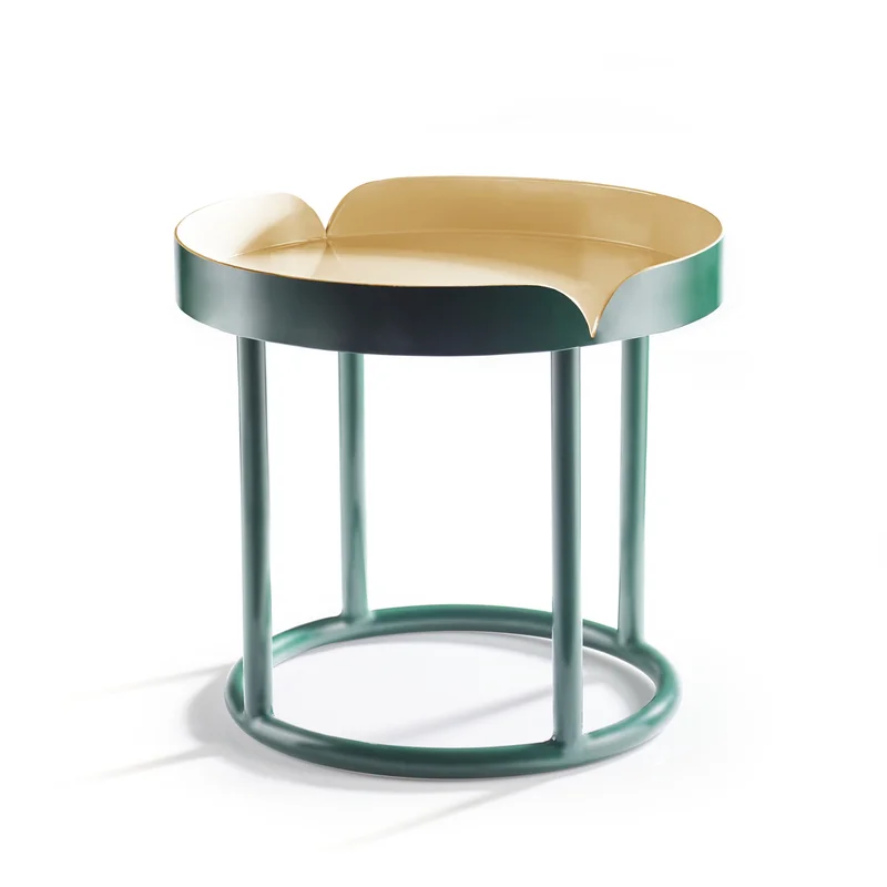 Victorias Coffee Table 2 moss green/pink sand