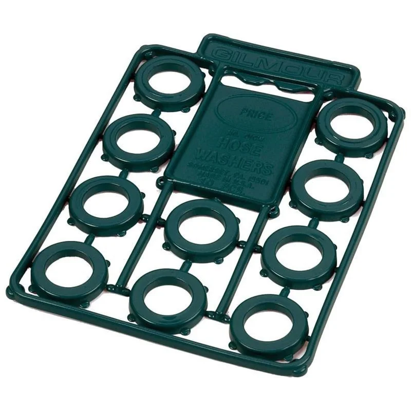 VINYL HOSE WASHERS GREEN