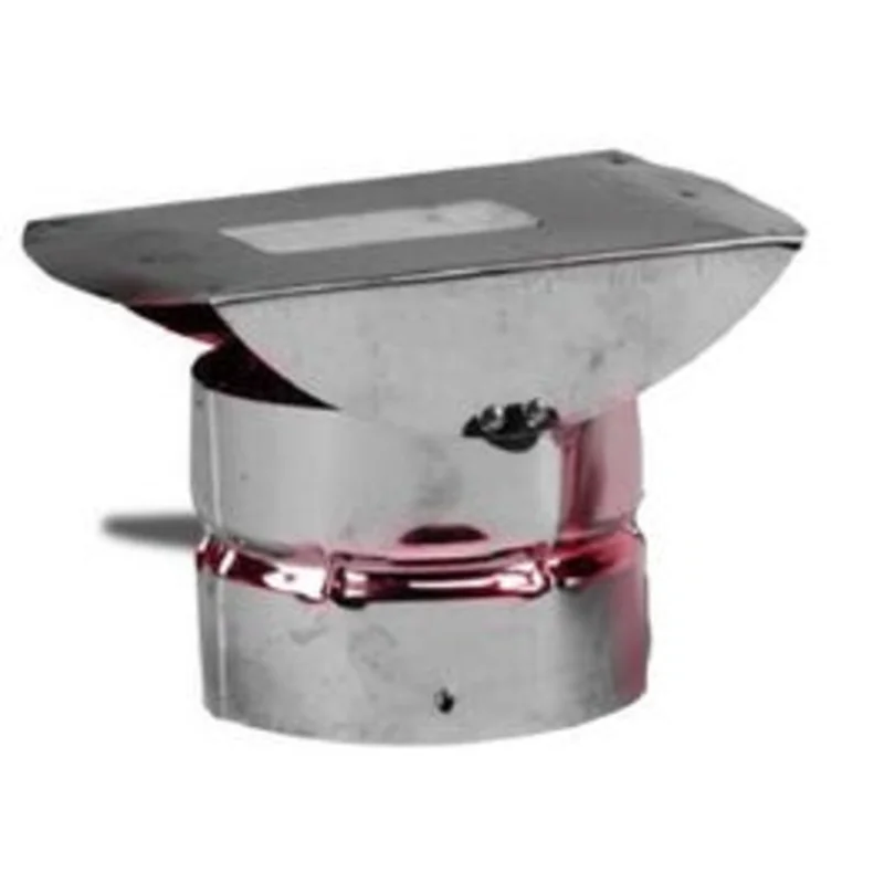 VP Pellet Pipe 3-Inch Horizontal Termination Cap