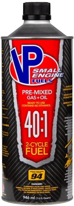 VP Racing 40:1 Premix Small Engine Fuel 1 Qt.