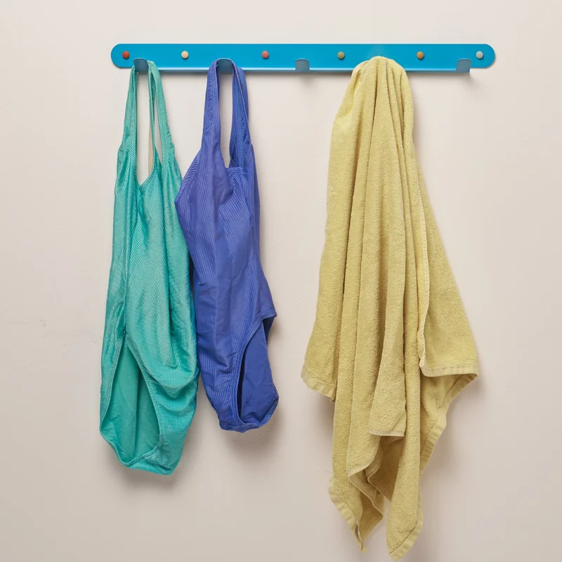 Wall Mounted Multi Hook Lavender