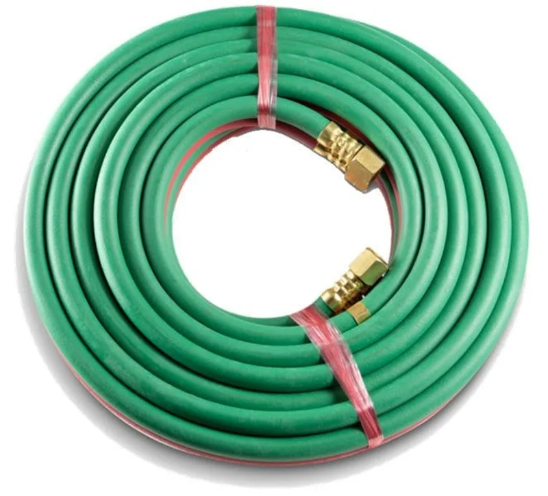 Washington Alloy Twin Welding Hose - 25 ft. 1/4" Grade T BXB