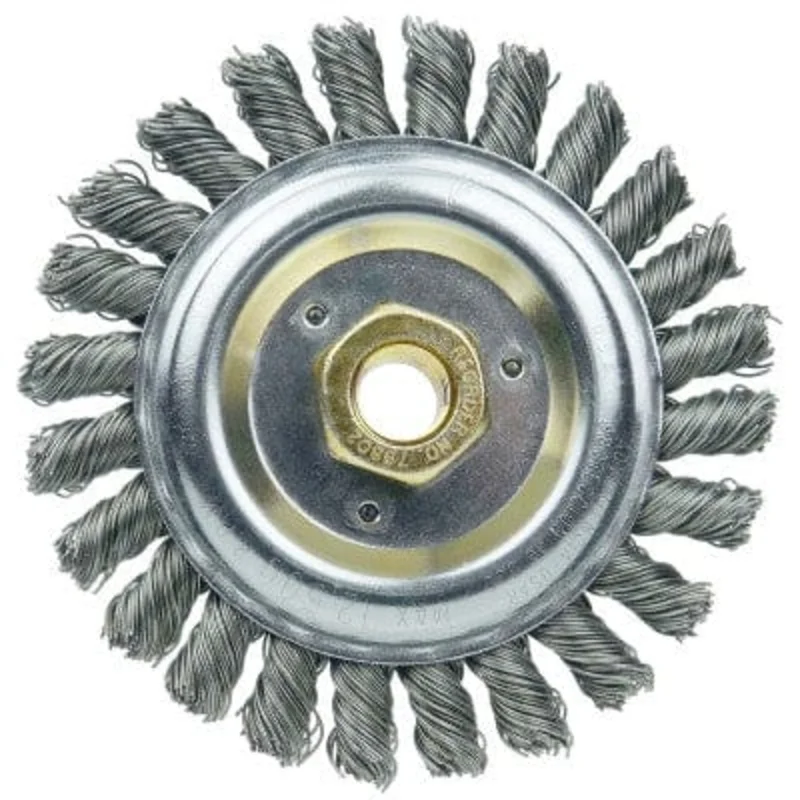Weiler Dually Stringer Bead Wheel - 5" Steel 79803