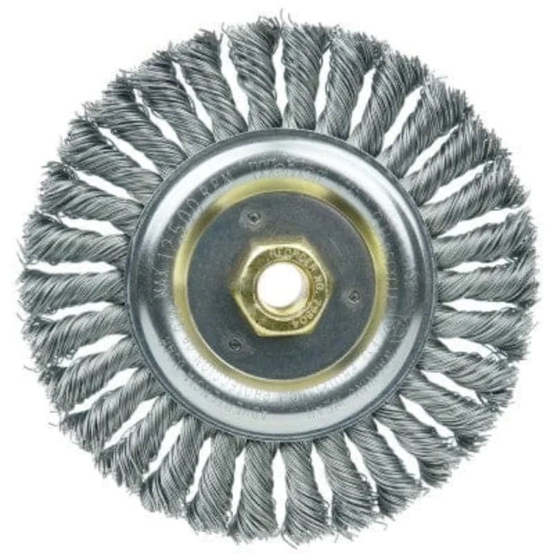 Weiler Dually Stringer Bead Wheel - 6" Steel 79804