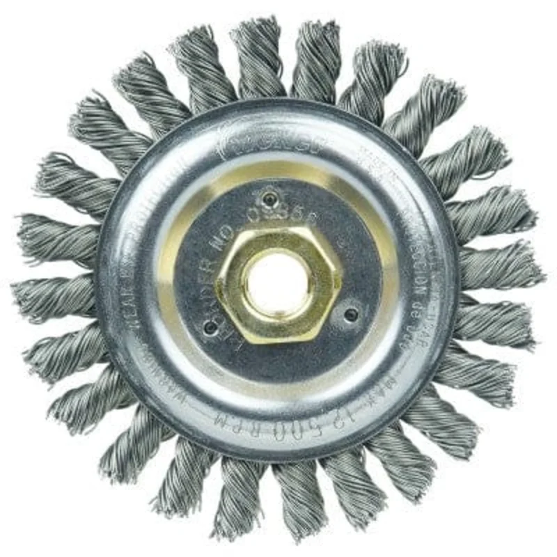 Weiler Roughneck Jr. Stringer Bead Wheel - 5" Steel 09856
