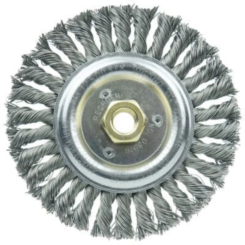 Weiler Roughneck Jr. Stringer Bead Wheel - 6" Steel 08916