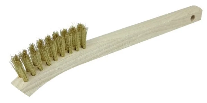 Weiler Scratch Brush - Small Hand Brass 95014