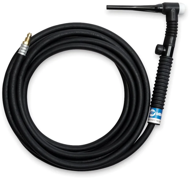 Weldcraft A-150 Flex Valve TIG Torch Pkg - 150 Amp Air-Cooled WP-17FV-25-R