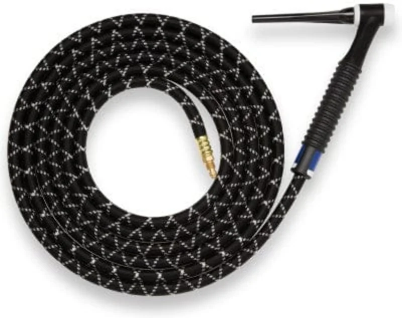 Weldcraft A-150 TIG Torch Package - MF Braided Rubber Hose WP-17-25-MF