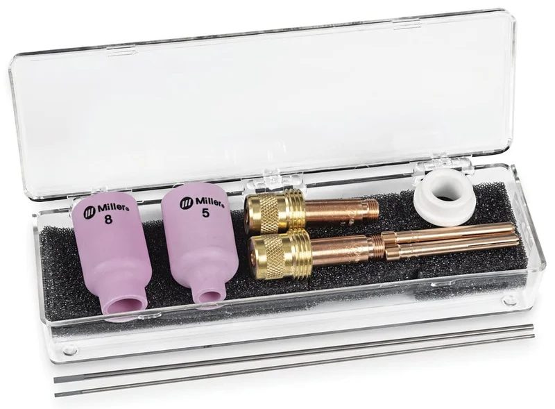 Weldcraft Gas Lens Accessory Kit for Air-Cooled TIG Torches 301876