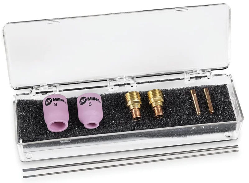 Weldcraft Gas Lens Accessory Kit for Water-Cooled TIG Torches 301877