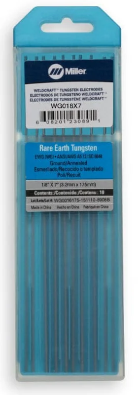 Weldcraft Rare Earth Tungsten Electrode WG018X7