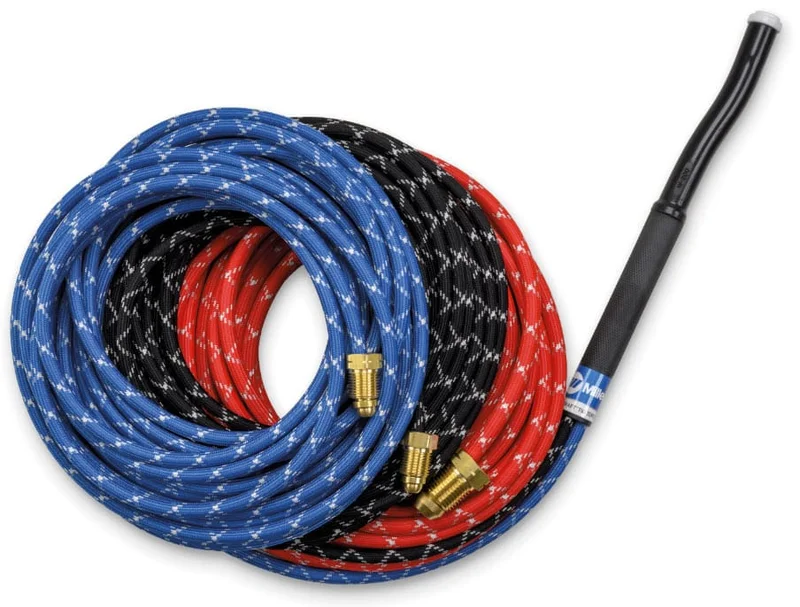Weldcraft W-200 Pencil Flex TIG Torch - 200 Amp Water-Cooled WP-25-12-R