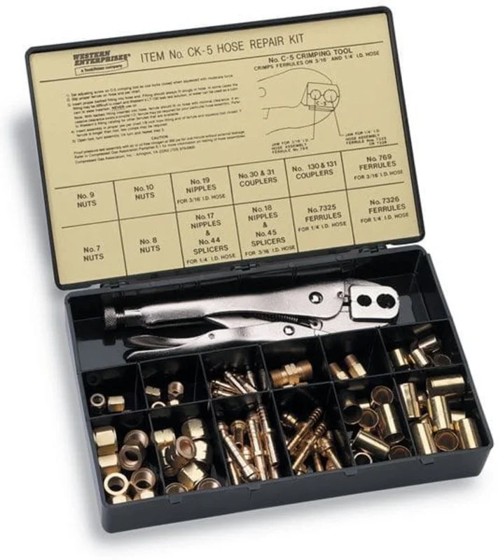 Western Hose Repair Kit - 3/16" and 1/4" Hose CK-5