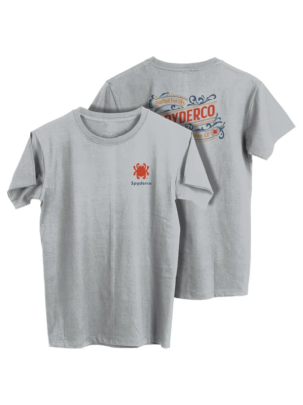 Western T-Shirt Ice Gray
