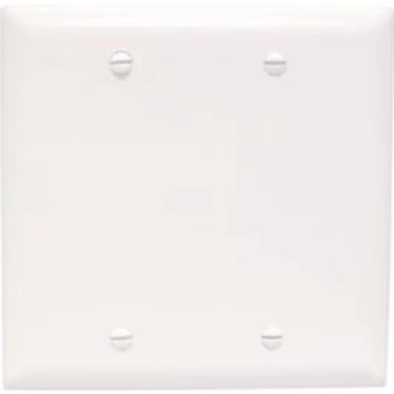 White Blank Nylon Wall Plate