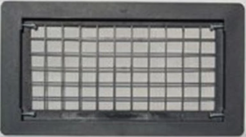 Witten Plastic Open Air Vent Black - 510BL