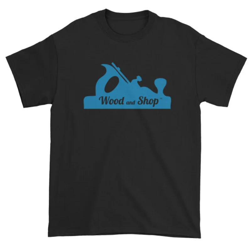Wood and Shop Logo T-Shirt (Black)